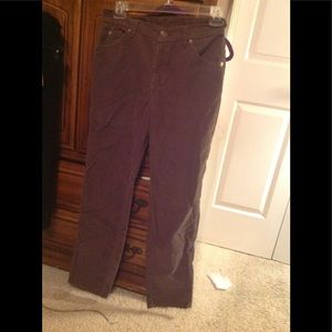 Levi's brown corduroy pants